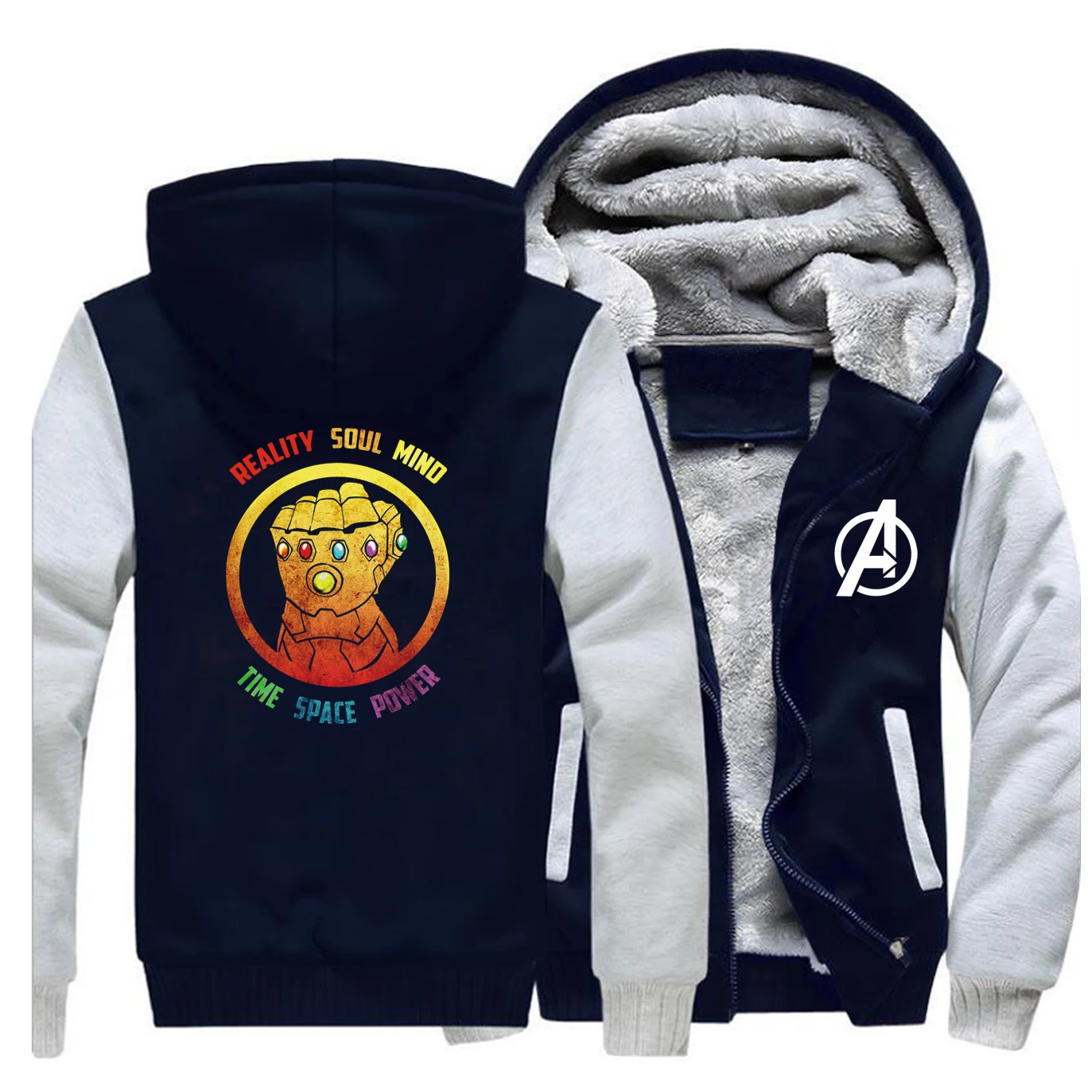 Thanos Infinity Gauntlet мужские толстовки зимняя утолщенная мужская куртка повседневная Уличная одежда в стиле хип-хоп пальто мужские топы высокого качества