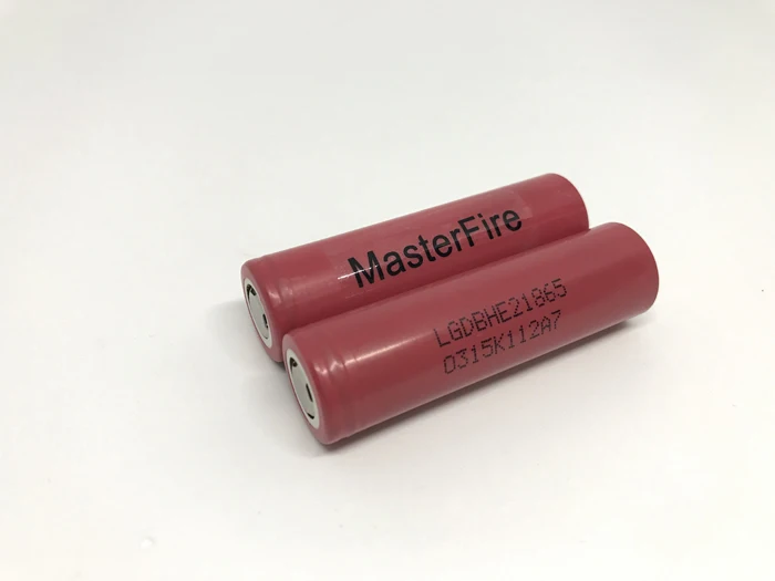 MasterFire LG ICR18650 HE2 2500mah 18650 3,6 V 30A разрядка Высокая дренажная аккумуляторная батарея литиевые батареи