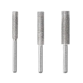 

Diamond Chainsaw Grinding Head Sharpener Polishing Burr Stone File Chain Saw Metal Polishing Electric Grinding Drill