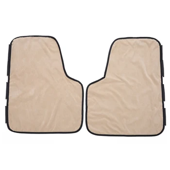 

1pair Non-Slip Pet Supplies Accessories Cover Guards Anti Scratch Travel Car Door Protector Universal Dog Cat Durable Solid Auto