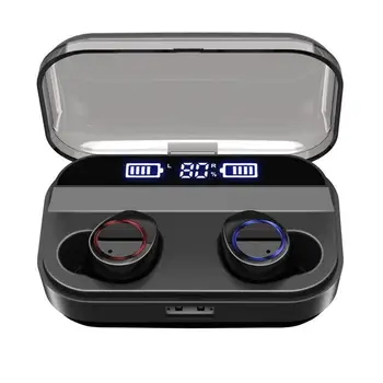 

X11 TWS Wireless Earphone Bluetooth 5.0 Touch Control Headset IPX7 Waterproof with Power Display 3500mAh Charging Case