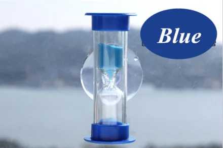 Blue Игрушка таймер для душа с присоской практичные песочные часы инструмент для купания Гаджет Удобные песочные часы ABS аксессуары для ванной дома - Цвет: Blue
