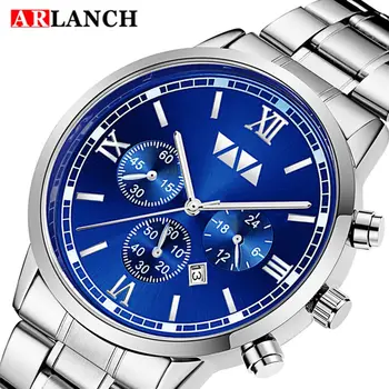 

Men's Watch Luxury Full Steel Watches Fashion Quartz Wristwatch Waterproof Date Male Clock Relogio Masculino Relojes Para Hombre