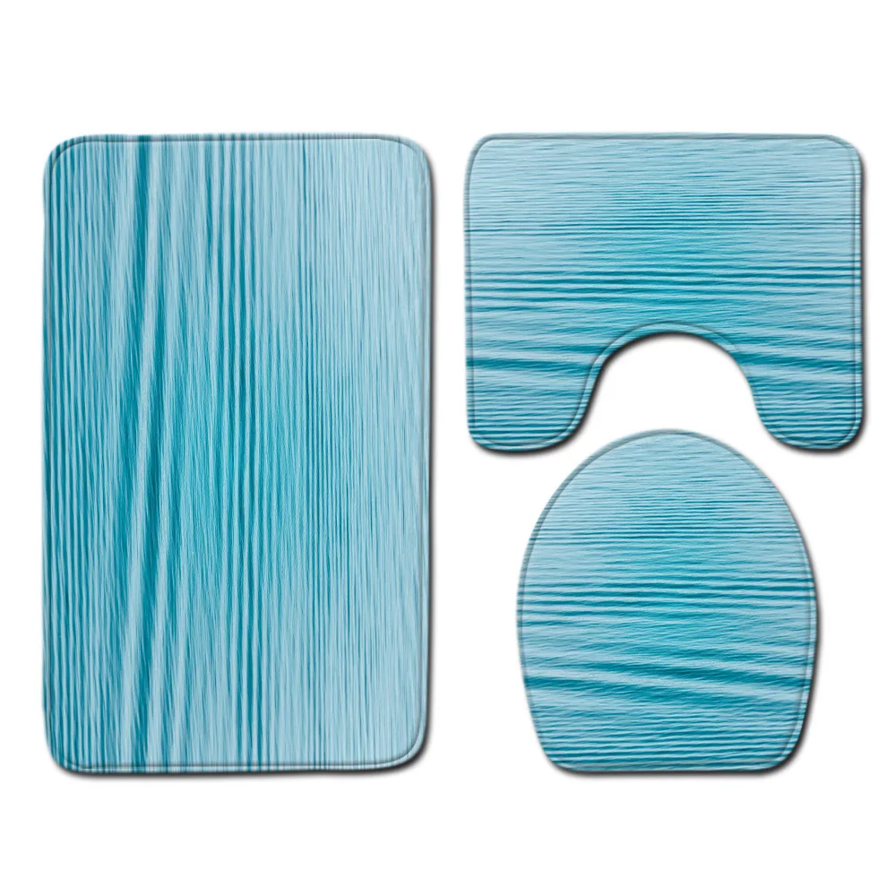 PA64 Zeegle 3 шт. коврик для ванной набор коврик для ванной комнаты ковер Забавный мультяшный ковер украшение для гостиной коврик впитывающий воду мягкий коврик для туалета - Цвет: PA64