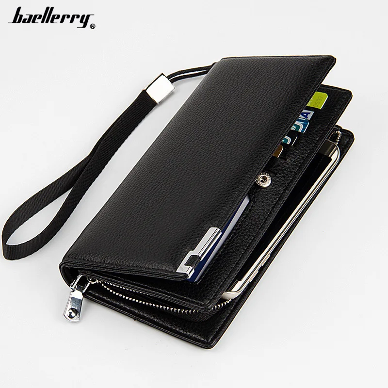 

Fashion Mens wallets Clutch Wallet Male Card Holder Purse