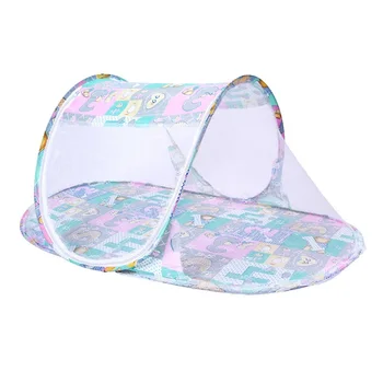 

Baby Crib Netting Portable Foldable Baby Bed Mosquito Net Polyester Newborn Sleep Bed Travel Bed Netting Play Tent Children 0-3y