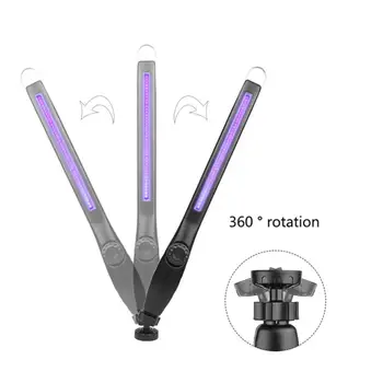 

LED UV Sterilizer Lamp Rechargeable Home Portable Ultraviolet Disinfection Bactericidal Lamp UVC Germicidal Lamp Sterilizer