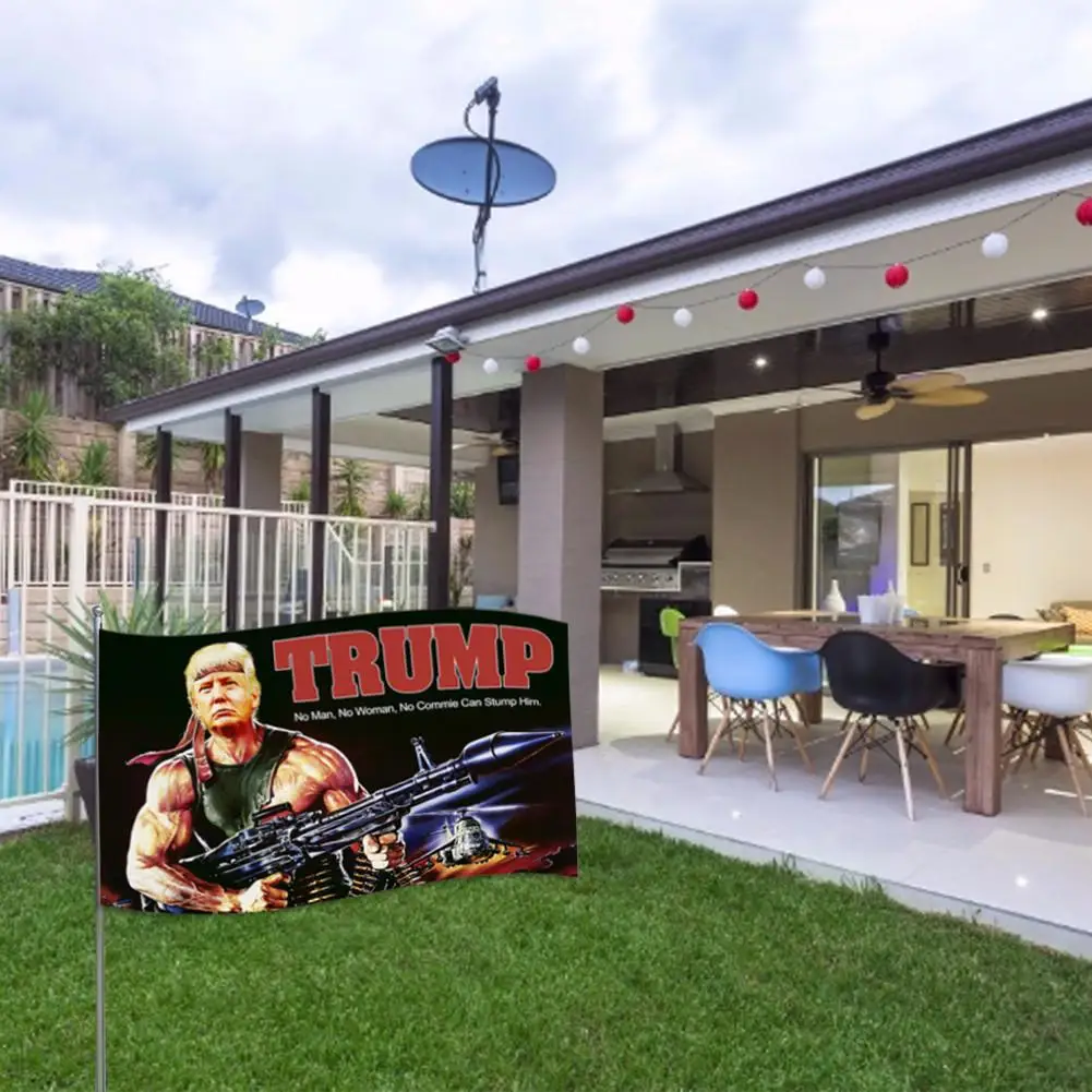 90*150 см Флаг "Трамп" флаг "Трамп" Трамп, флаг для предвыборной акции Трамп, флаг с латунным замком