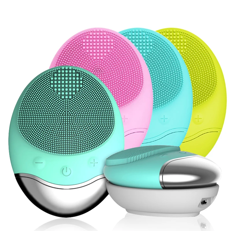 Electric Facial Cleansing Brush Anion Imported Wireless  Facial Brush Pore Dirts Cleanse Anti Aging Wrinkle Facial Cleanser