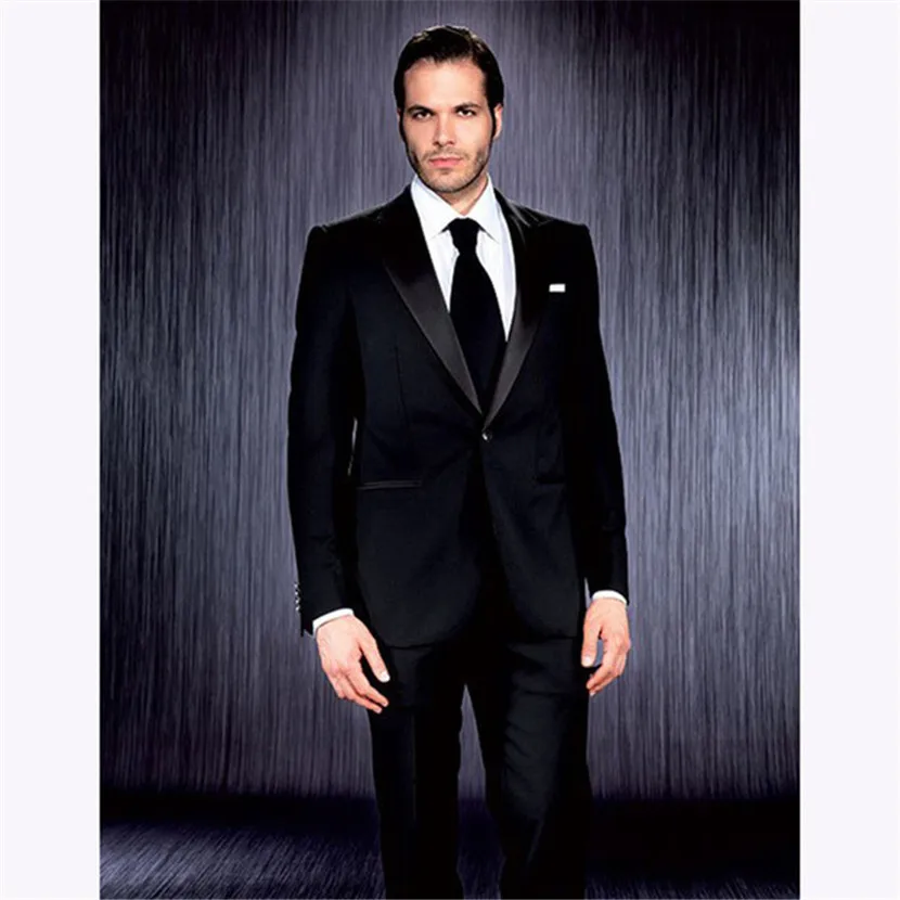 Мужской костюм смокинг Noivo Terno Slim Fit Easculino вечерние костюмы для мужчин пиджак+ брюки светильник серый двубортный костюм - Цвет: Style and color