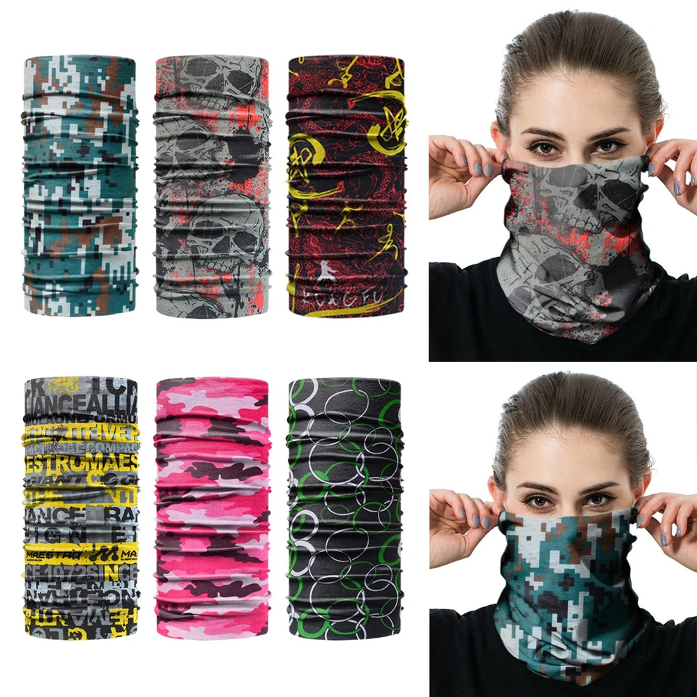 Balaclava Bandana Neck Warmer Magic Headband Cycling Fishing Scarf
