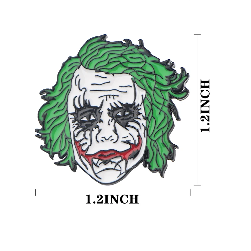 Joker Why So Serious, металлические эмалированные булавки и броши для отворота, значок, рождественские подарки на день рождения, идеи подарка для мужчин и женщин