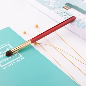 

1Pcs Anmor Professional Soft Horse Hair Wooden Make Up Eye Shadow Brushes Blending Shader Cosmetics Skin Care Makeup Brush