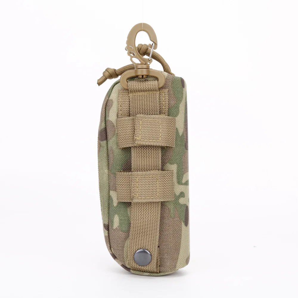 Уличная тактическая сумка с креплением с системой Molle нейлоновый Жесткий Чехол Сумка-футляр для очков путешествия Кемпинг Туризм аксессуары сумка