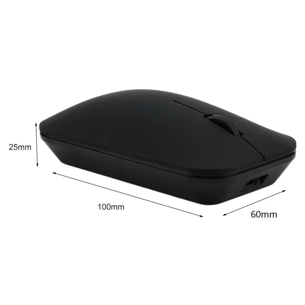 Ультра тонкий Bluetooth 3 0 беспроводной Перезаряжаемый VMW 181 мыши для Windows 7/8.0/8.1/10/vista