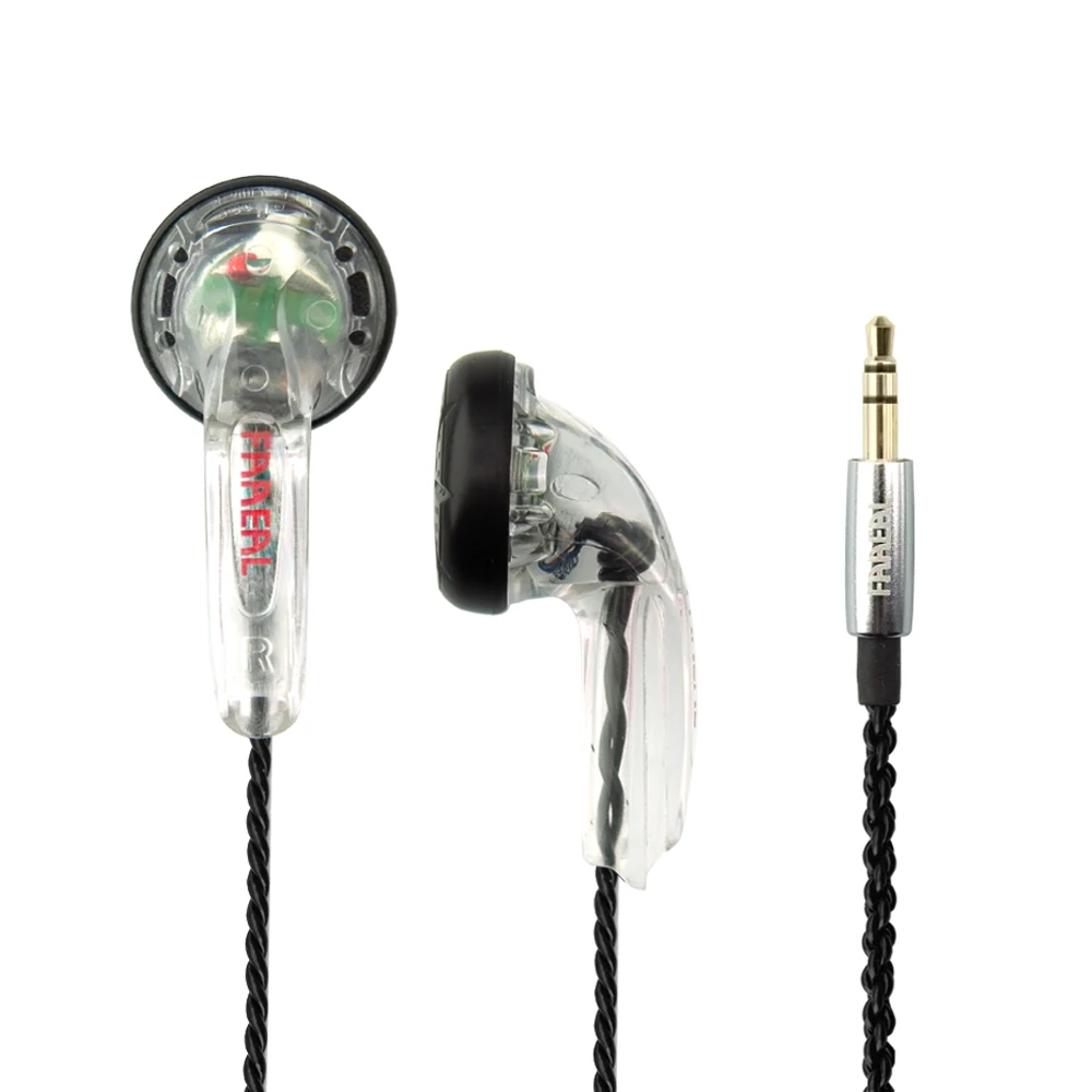 3.5mm 64ohm In Ear Earphones Heavy Bass HiFi DIY Earbuds For PC Computer Xiaomi Huawei Smartphone wired earphones in ear earphones