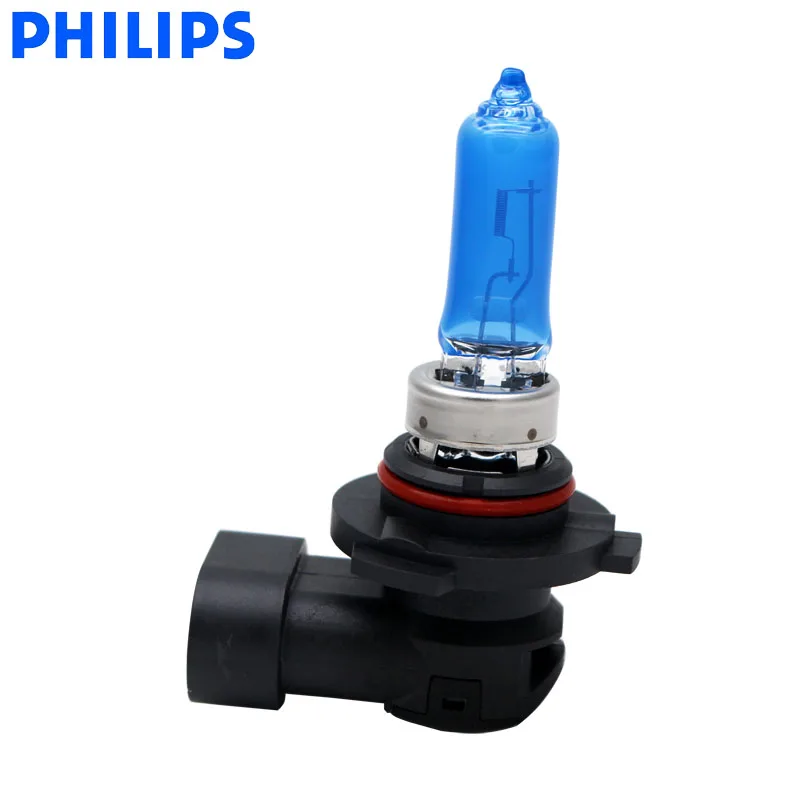 Philips 9005 HB3 12V 60W Diamond Vision 5000K Xenon White Car Halogen Original Headlight Auto Bulb OEM Lamps 9005DVS2, Pair