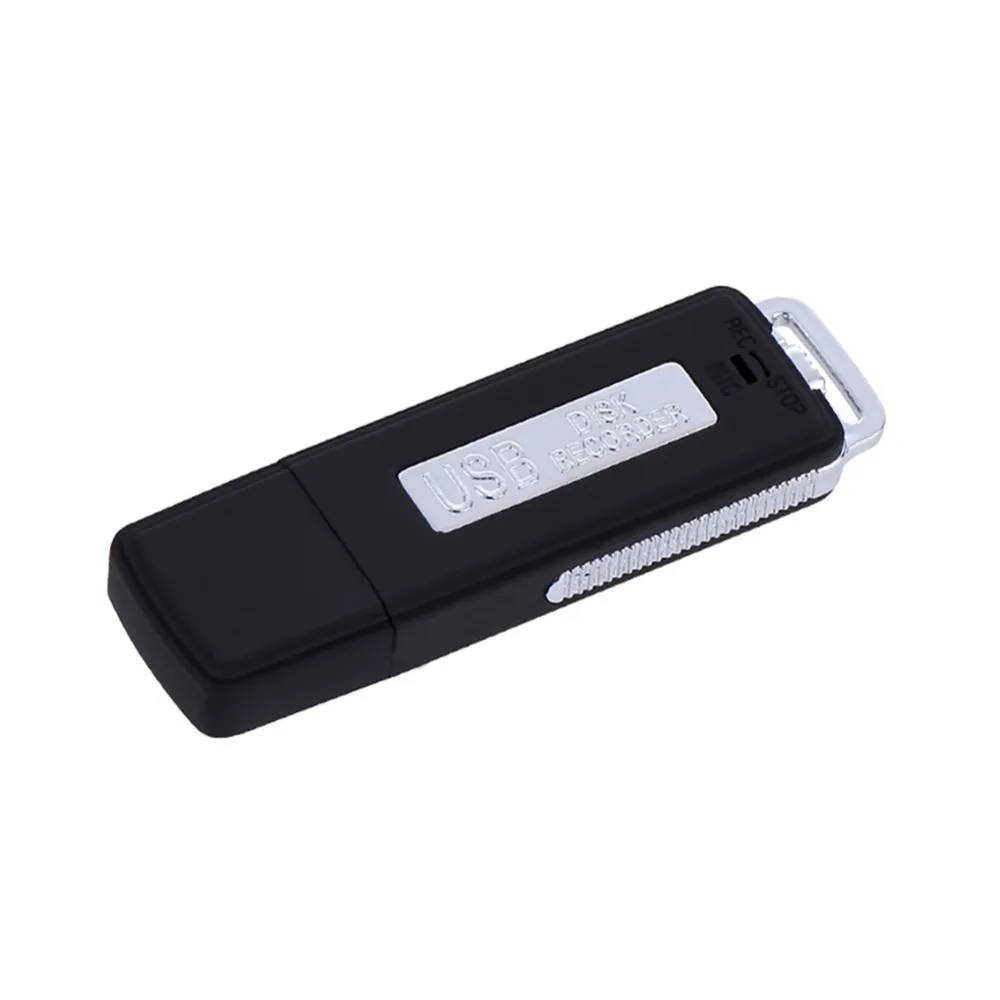 U диск аудио Контейнер Мини цифровой USB диктофон Перезаряжаемые диктофон для Запись PC