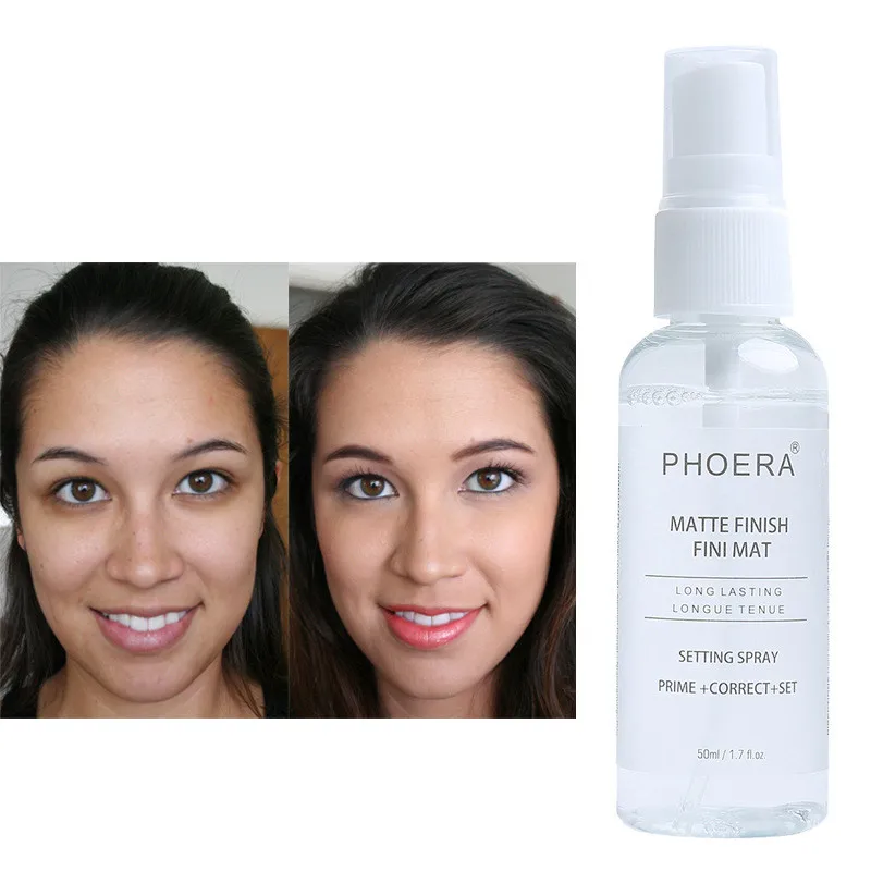 50 мл Prime Matte Bottle Setting Spray контроль над маслом натуральный стойкий макияж увлажняющий фиксирующий спрей для основы косметики