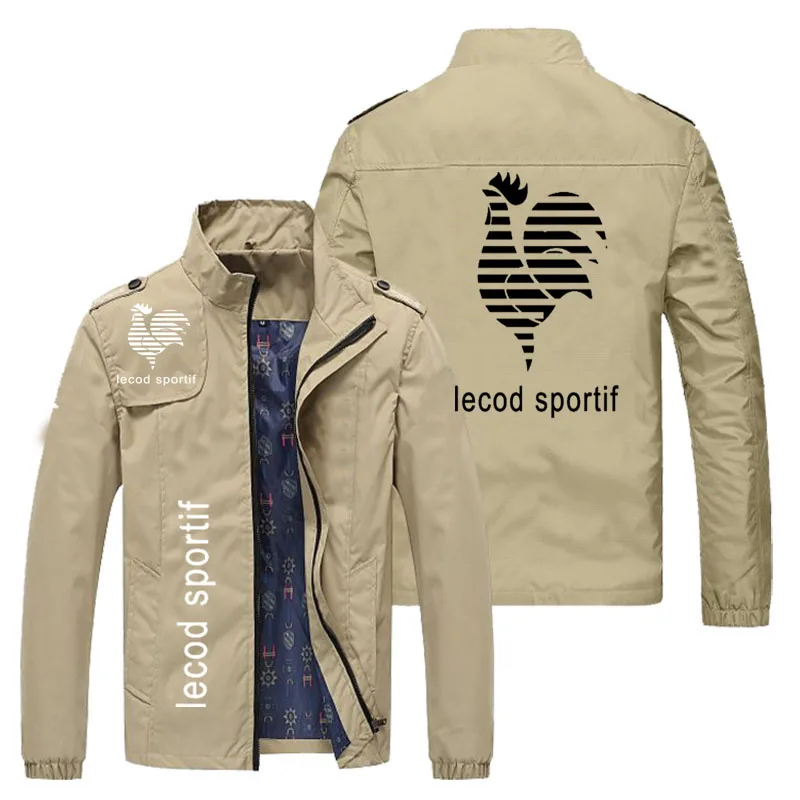 2021 Men's Boutique Jacket Car Logo Jacket Spring and Autumn Fashion Casual Jacket High Quality Printed Cardigan Stand Collar Ja track jacket