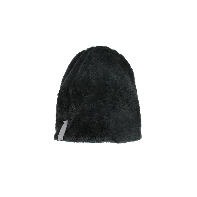 Вязаная этикетка дизайн Beanie твердая Женская длинная Ребристая Крышка зимняя теплая шапка для мужчин Уличная эластичная Повседневная Gorros модные шапки