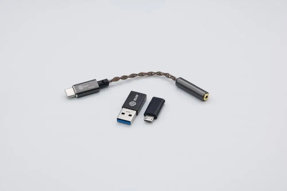 BGVP T01 USB DAC HIFI аудио усилитель тип-c MicroUSB с адаптером совместим с мобильным телефоном пк Windows OS