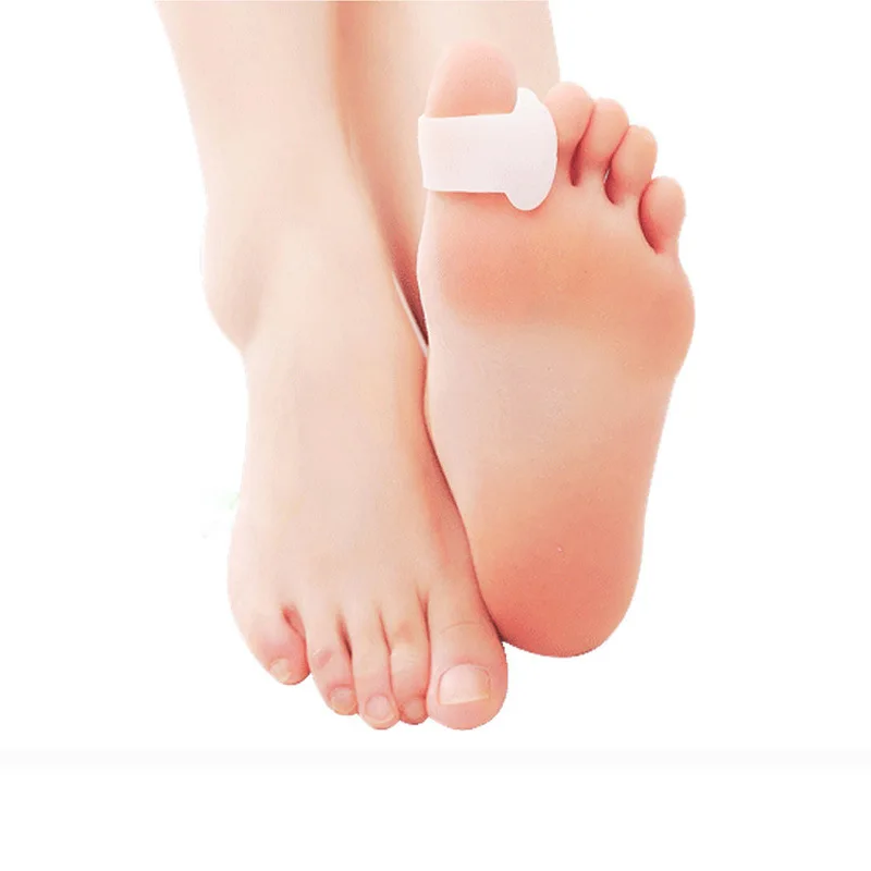 Hallux корректор для косточки на ноге ежедневное использование разделитель для пальцев ног Наложение пальцев Blackmailed Toe Сепаратор выпрямление Ортопедия большой кости