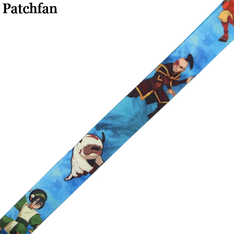 Patchfan Аватар "Повелитель стихий" бирки ремешок шеи ремешки для ключей ID карты Пасс тренажерный зал телефон USB держатель значка "сделай сам" с подвеской A2270