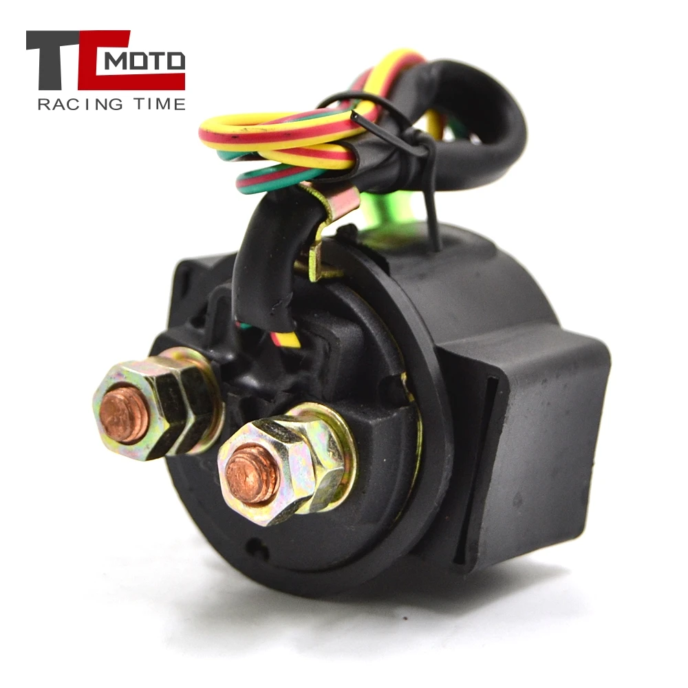 TCMOTO Motorcycle Parts Starter Solenoid Relay ignition Switch For