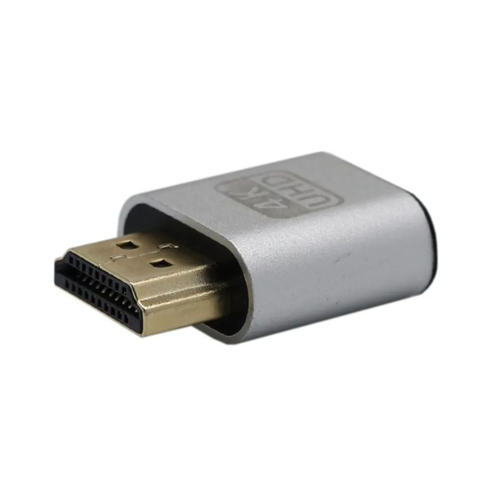 

VGA HDMI Dummy Plug Virtual Display Emulator Adapter DDC Edid Support 1920x1080P For Video Card BTC Mining Miner