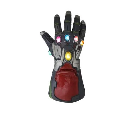 led gloves Железный человек, светодиодный шлем, маска, маска для косплея, светодиодный, маска для Хэллоуина - Цвет: led gloves