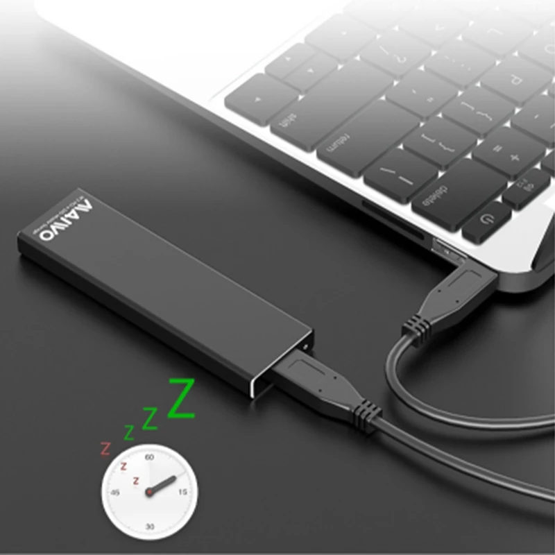 MAIWO K1688P M.2 NVME SSD HDD корпус M ключ Тип C USB 2230/2242/2260/2280 твердотельный накопитель коробка 10 Гбит/с M2 NVMe внешний твердотельный накопитель чехол