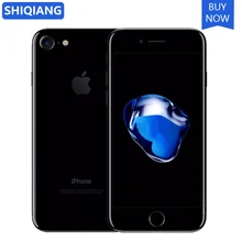 Apple-teléfono inteligente iphone 7 desbloqueado, 3GB RAM, 64 GB/4,7 GB ROM, 4G LTE, reconocimiento de huella dactilar, A11, 256 MP
