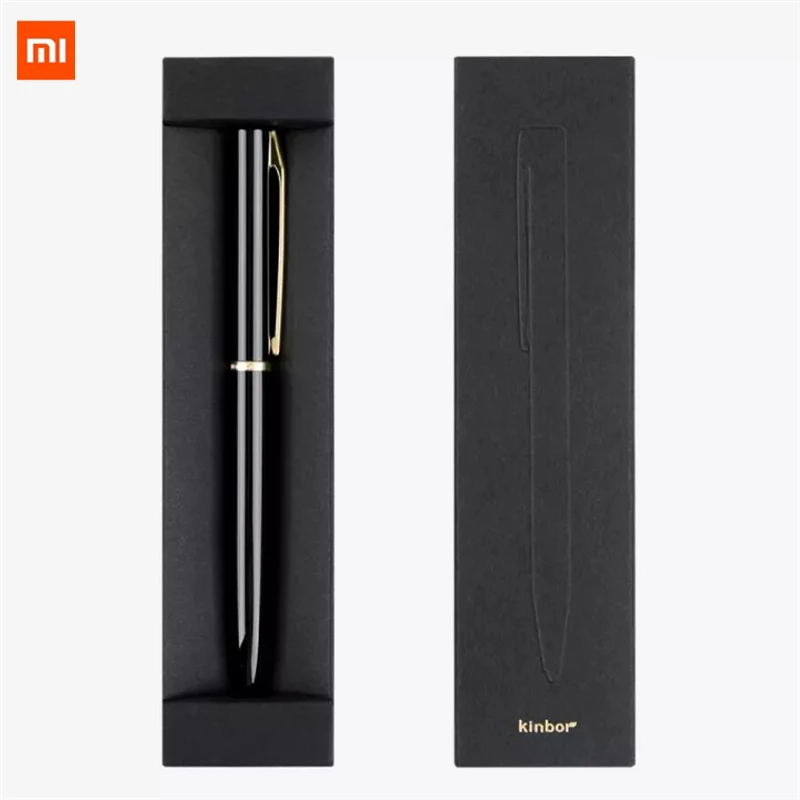 Ручка для подписи Xiaomi Kinbor flow jinhua 0 5 мм ручка пуля с легким закручиванием черная