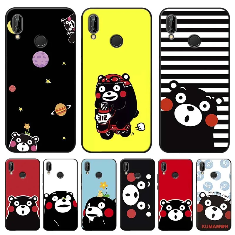 Чехол kumamon для xiaomi redmi note 7 8 pro 7a k20 5 6 4x Прозрачный мягкий силиконовый чехол