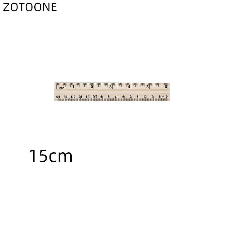 C15cm ZOTOONE размеры Великобритании, США, Канады аксессуары для вязания Иглы Калибр дюймов швейная Линейка Инструмент см 2-10 мм Размер измерения швейные инструменты G - Цвет: C15cm