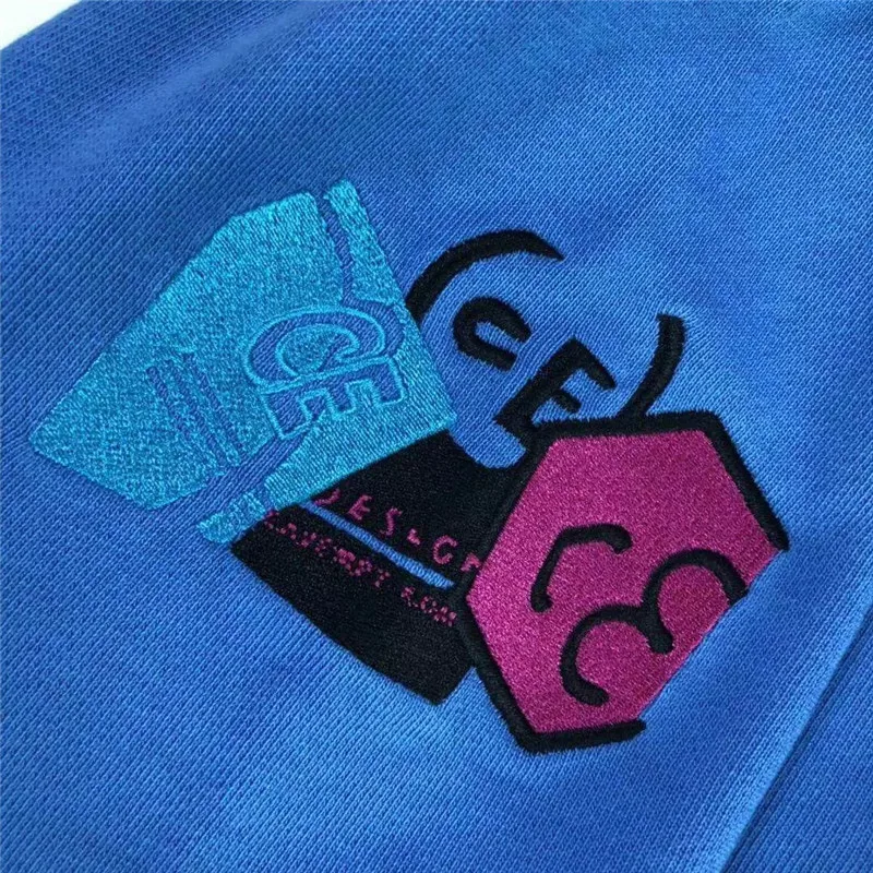 Синий Cav Empt толстовка с круглым вырезом для мужчин и женщин 1:1 высокого качества CAVEMPT C. E19AW толстовка с капюшоном