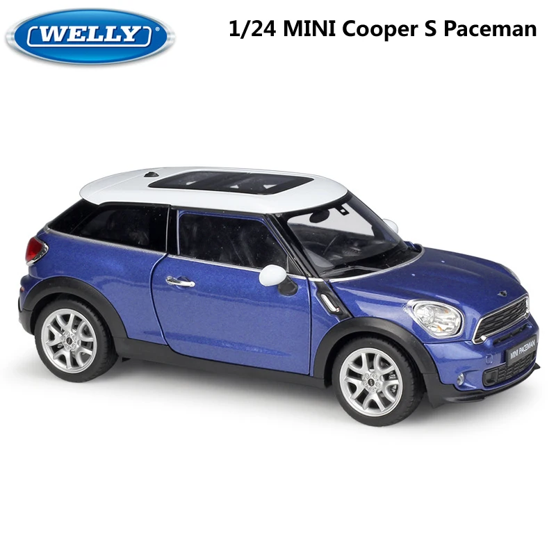 WELLY 1:24 литая машина BMW MINI Cooper S Paceman/1300 классическая модель автомобиля