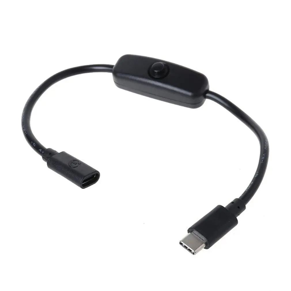 Тип-c мужчин и женщин USB-C удлинитель Переключатель для Raspberry Pi 4 для Android Электропитание