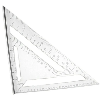 

Protractor Scriber Marking Triangle Ruler Measuring Saw Guide Metric Woodwork
