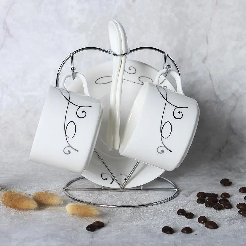 MODEL G De Vajilla керамическая кофейная посуда для молока Tasse Criativa и новая милая Xicara Taza Para кафе путешествия Caneca кофейная чашка керамическая кружка - Цвет: MODEL G