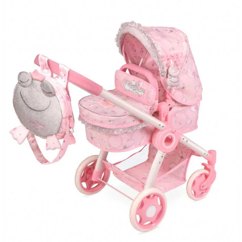 Magic Mary folding doll stroller 3x1 