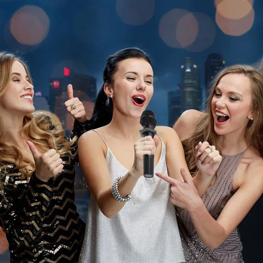 LESHP портативный беспроводной KTV караоке микрофон набор с приемной коробкой UHF ленточный светильник LESHP портативный беспроводной KTV караоке микрофон набор с приемной коробкой UHF ленточный светильник