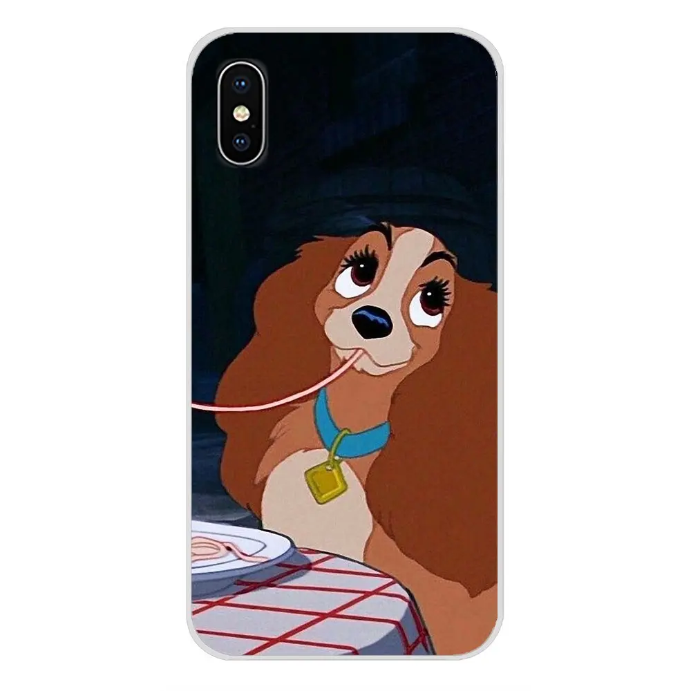 images 10 Для Apple IPhone X XR XS 11Pro MAX 4S 5S 5C SE 6S 7 8 Plus, ipod touch 5 6 Аксессуары для телефона в виде ракушки Чехлы для леди и бродяга - Цвет: images 10