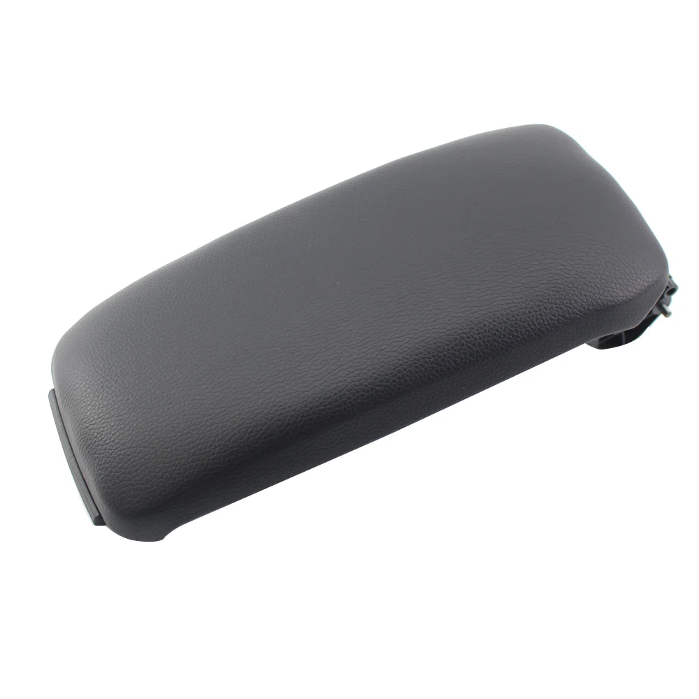 Leather Cloth Car Center Console Arm Rest Storage Box Lid Cover Armrest Latch Cover Pad For Audi