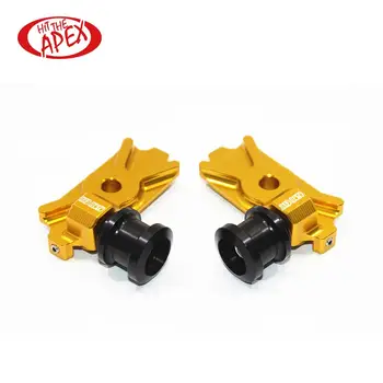 

CNC Motorcycle Swingarm Spool Adapters Mounts For YZF-R3 YZF R3 2015-2016 YZF-25 2014 2015 Sliders Bobbin Paddock Stand Mount