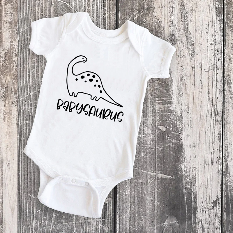 Mama Saurus Shirt Dinosaur Family Tshirt Papasaurus Babysaurus Custom Dinosaur Matching Clothes Baby Girl Outfit 7-12m