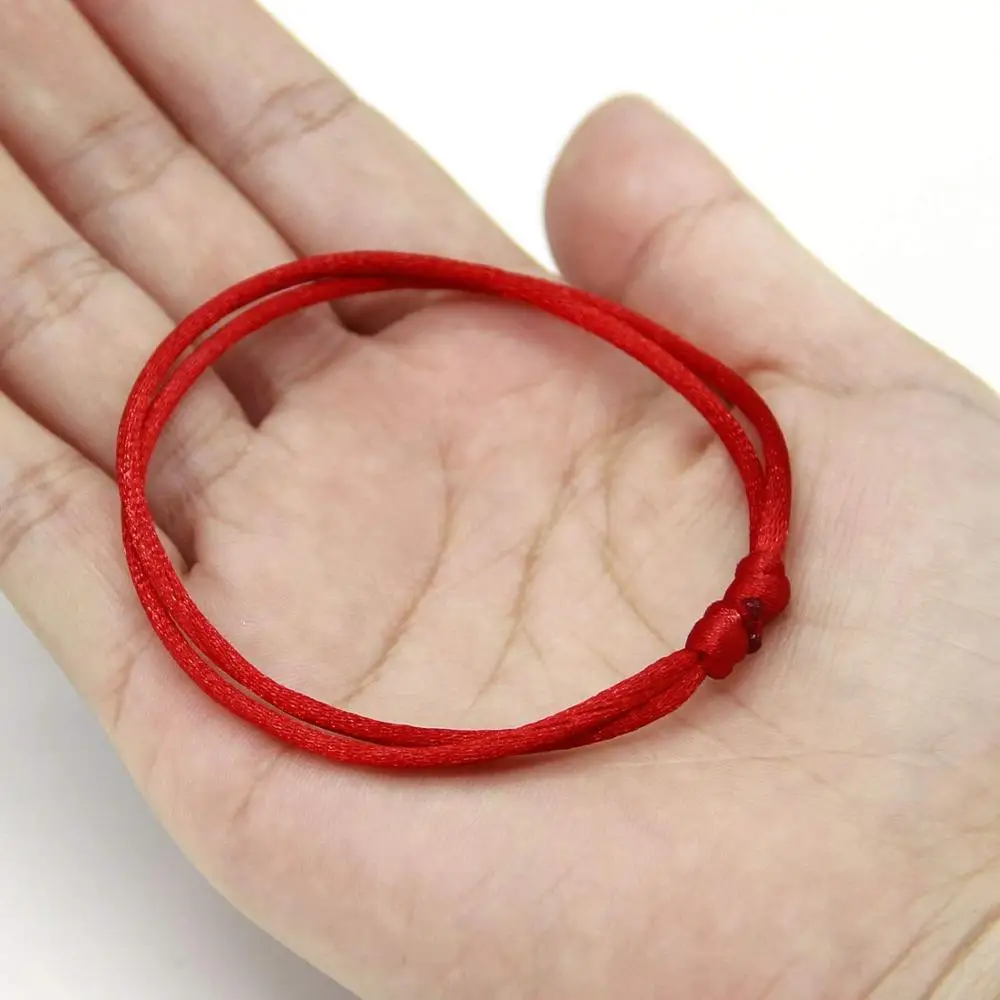 Комплект из 2 предметов «Good Luck Каббала Красная Нить веры веревочный браслет
