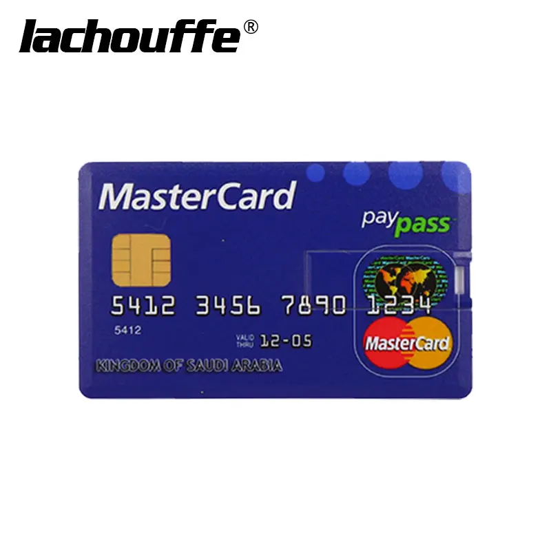 M2 MasterCard Blue Новая кредитная карта usb флешка 8 ГБ 16 ГБ 32 ГБ 64 Гб 128 ГБ банк usb-карта флеш-накопитель 256 ГБ memoria usb флешка лучшие подарки - Цвет: M2 MasterCard Blue