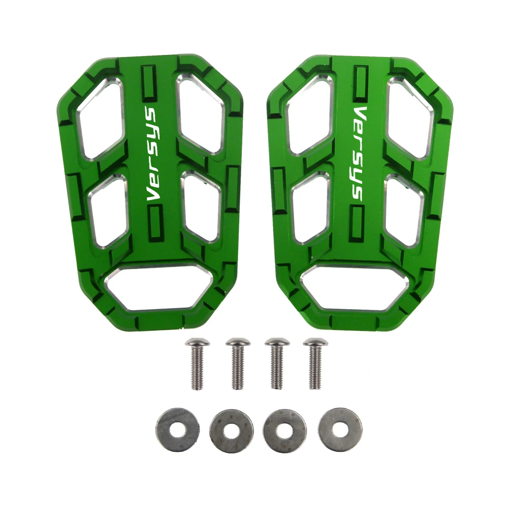 MTKRACING For versys 650 1000 VERSYS650 10-19 VERSYS1000 12-19 Billet Wide Footpegs Pedals Rest Widening Footpegs